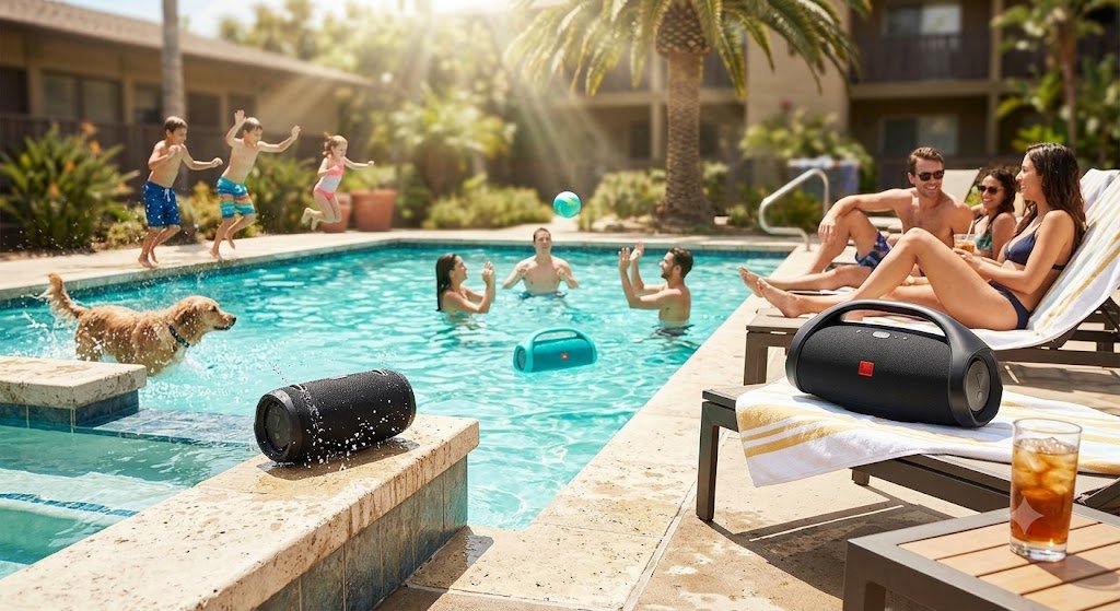 Top waterproof speakers for the pool