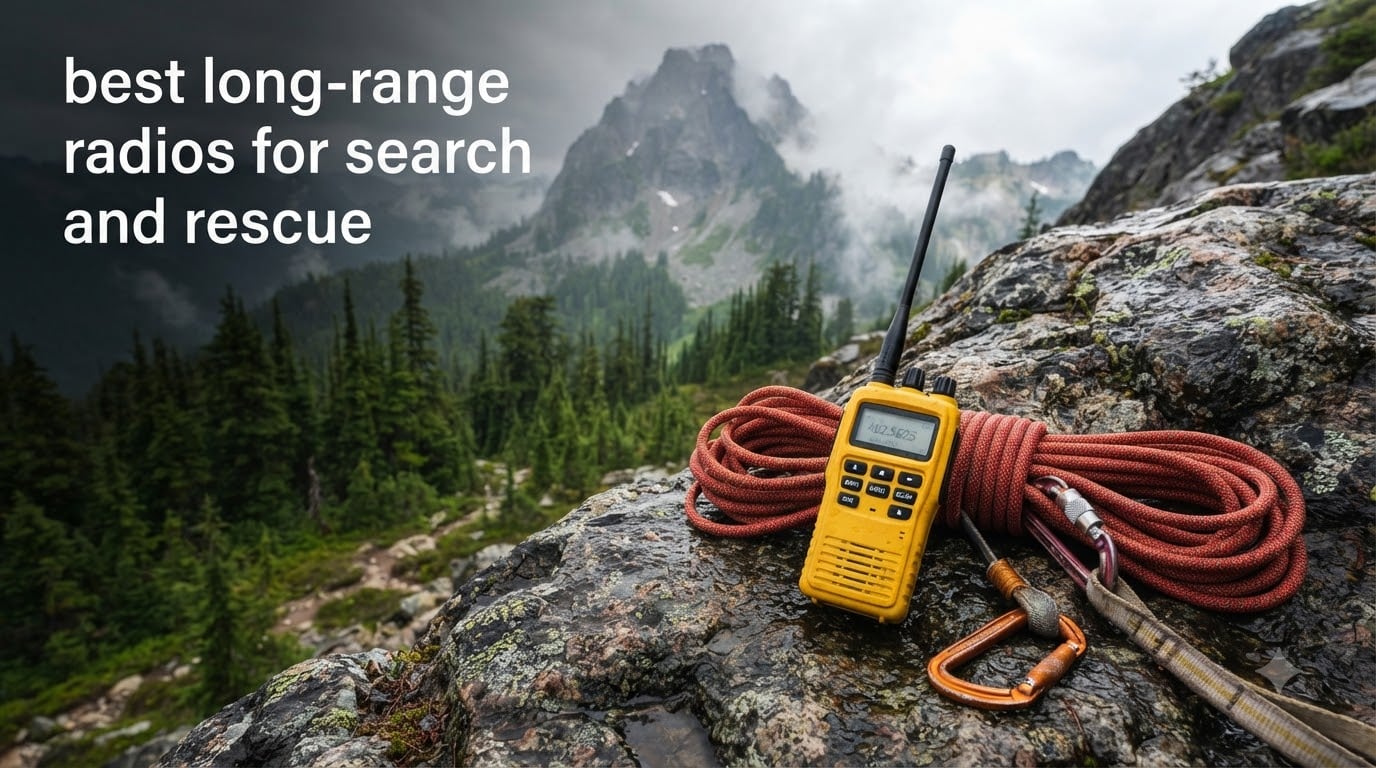 best long-range radios for search and rescue