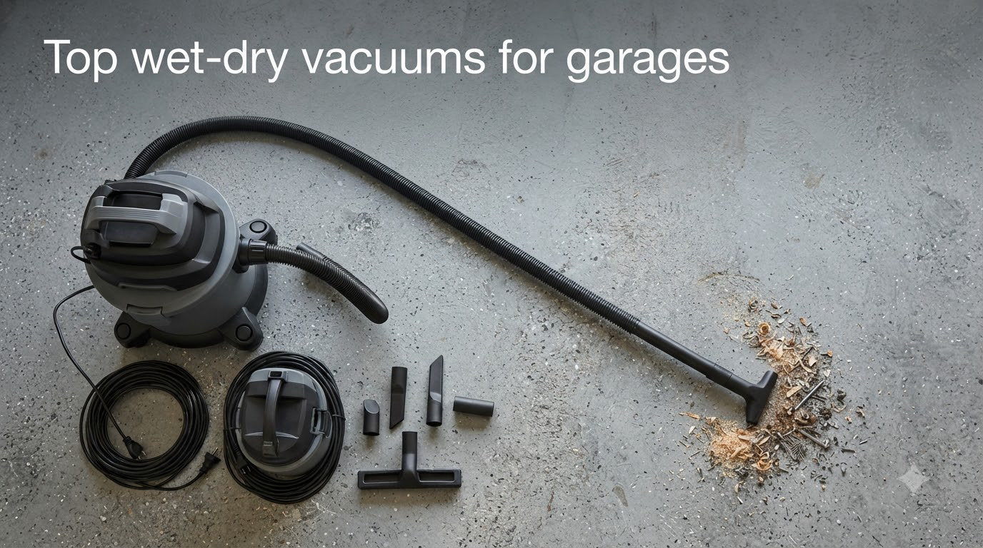Top wet-dry vacuums for garages