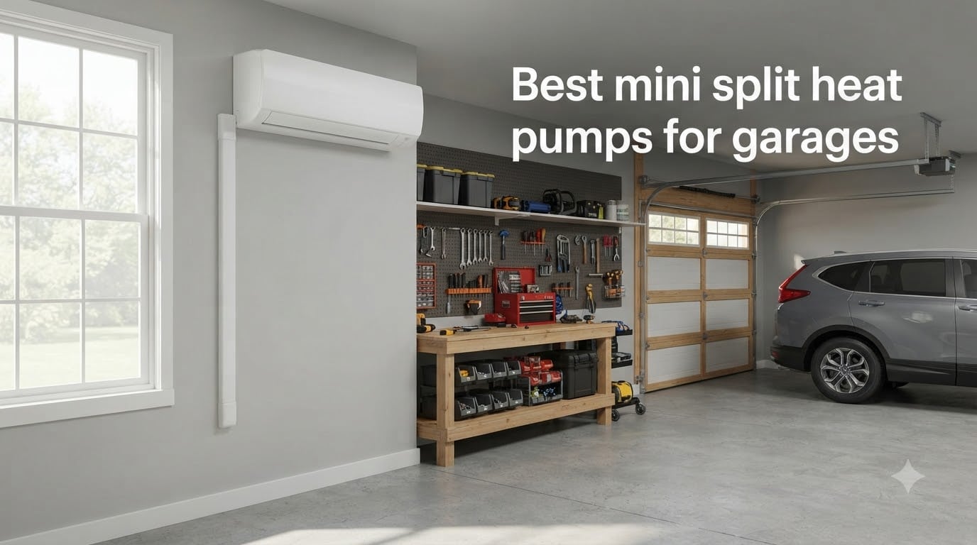 Best mini split heat pumps for garages