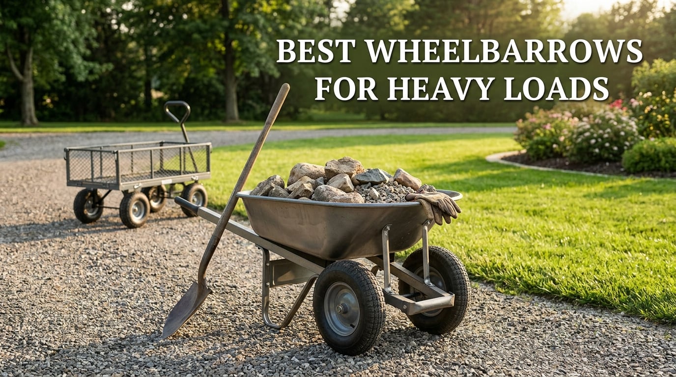 best wheelbarrows for heavy loads
