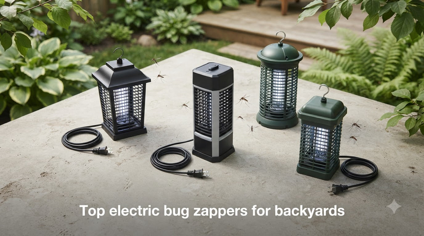 Top electric bug zappers for backyards