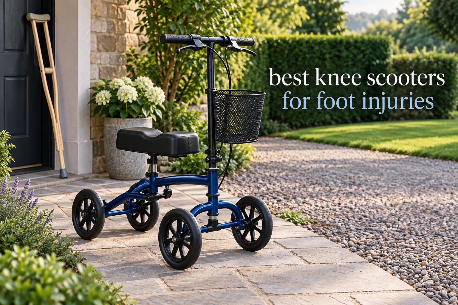 best knee scooters for foot injuries