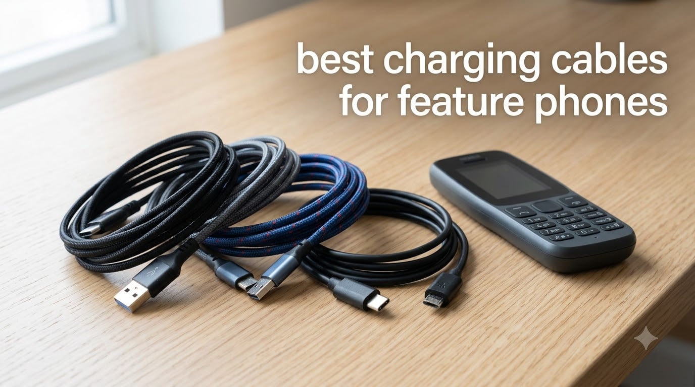 best charging cables for feature phones