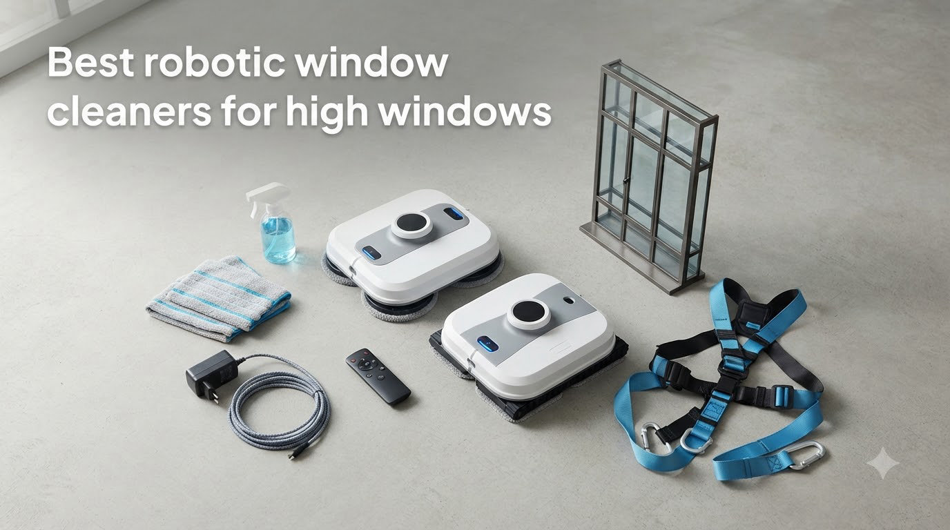 Best robotic window cleaners for high windows