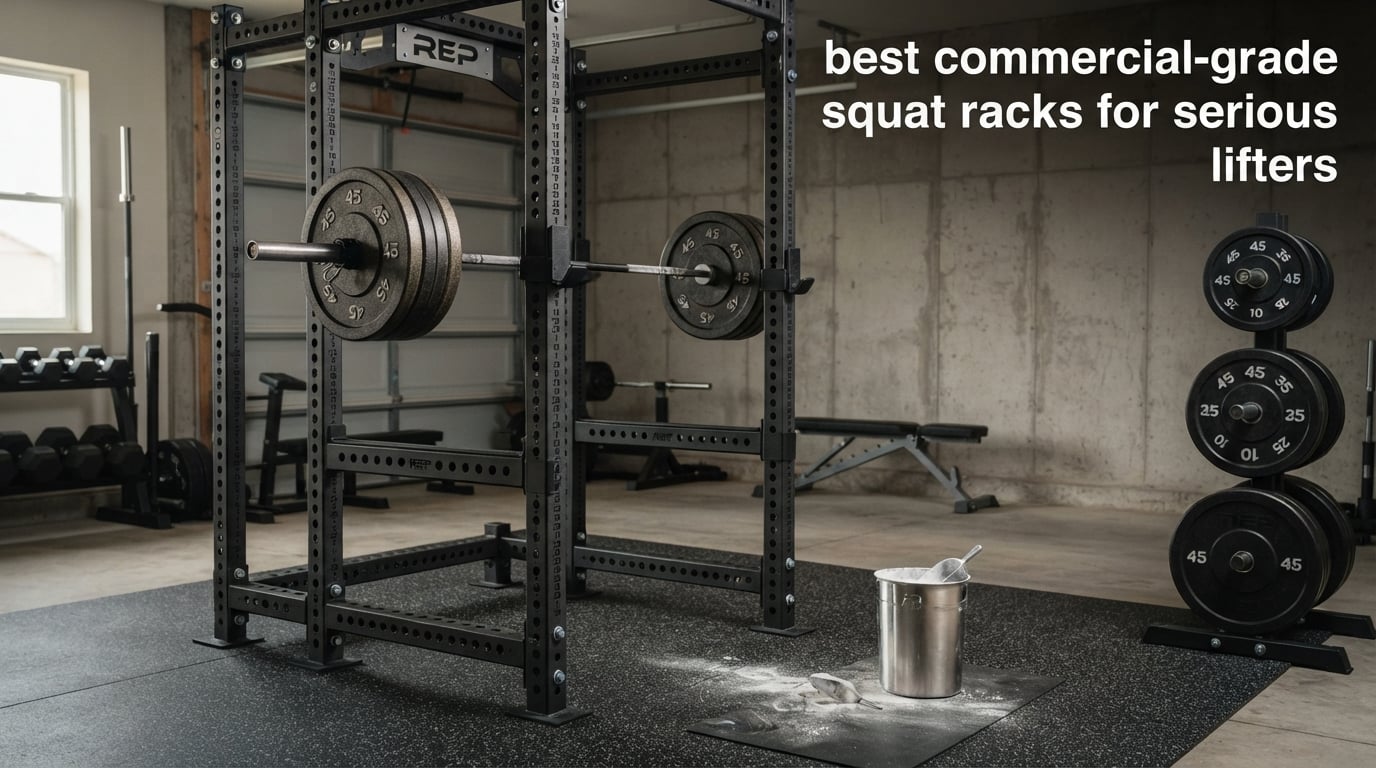 best commercial-grade squat racks for serious lifters