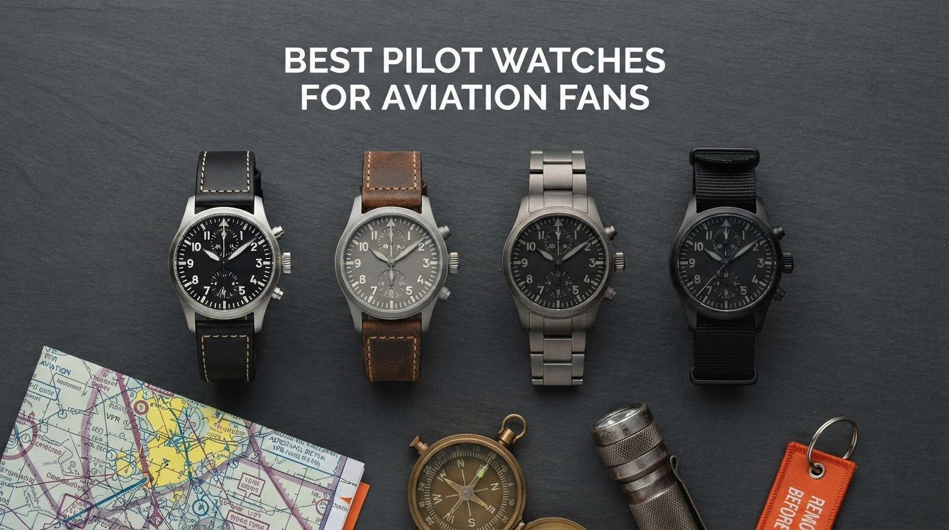 best pilot watches for aviation fans