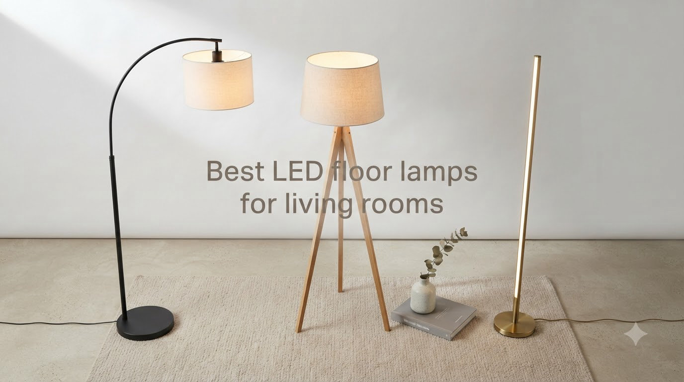 Best LED floor lamps for living rooms
