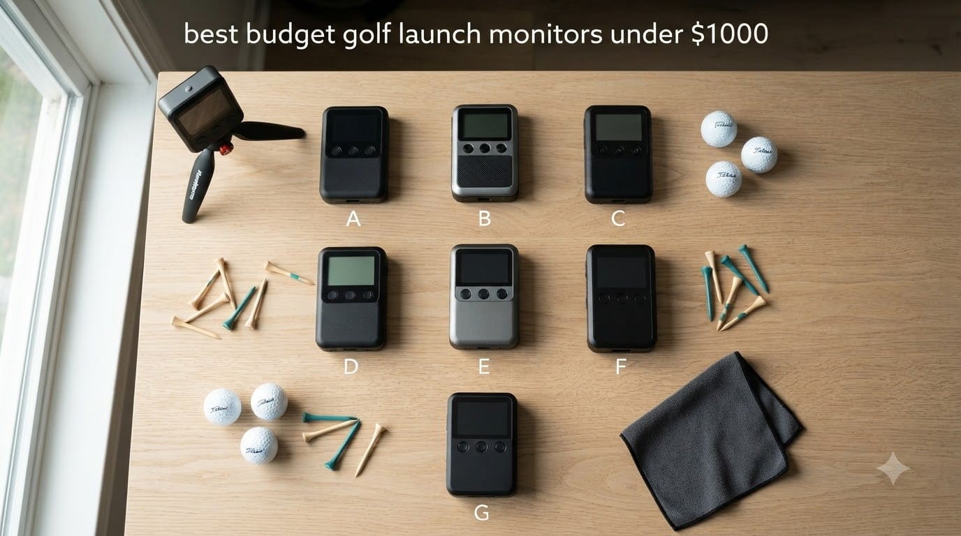 best budget golf launch monitors under $1000