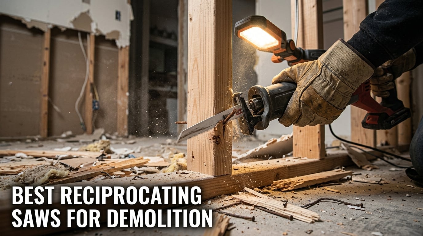 best reciprocating saws for demolition