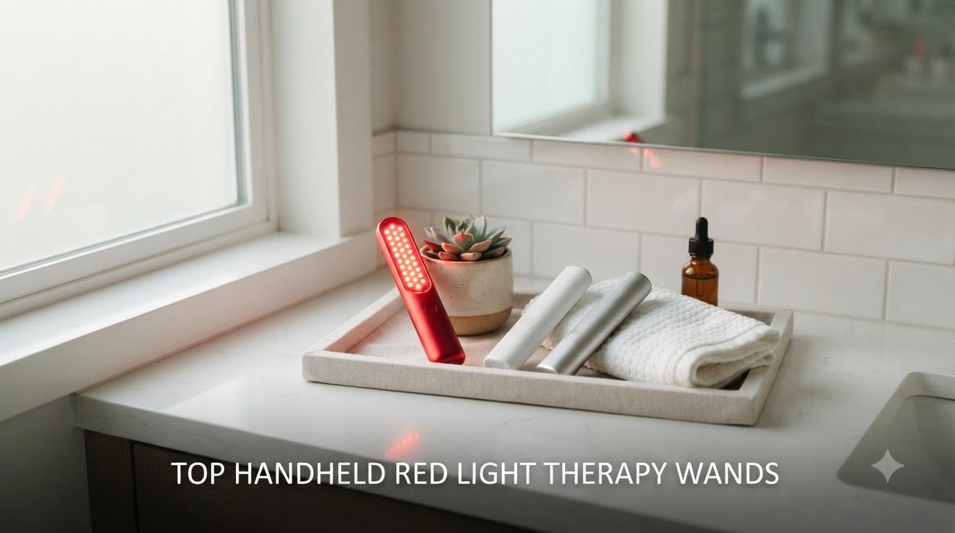Top handheld red light therapy wands