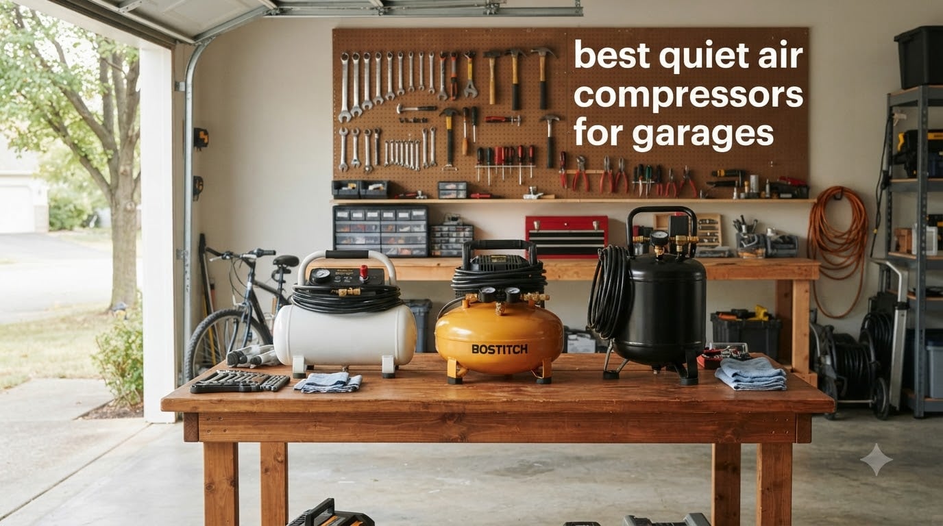 best quiet air compressors for garages