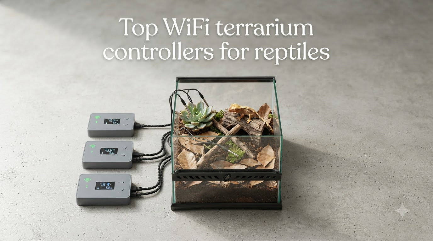 Top WiFi terrarium controllers for reptiles