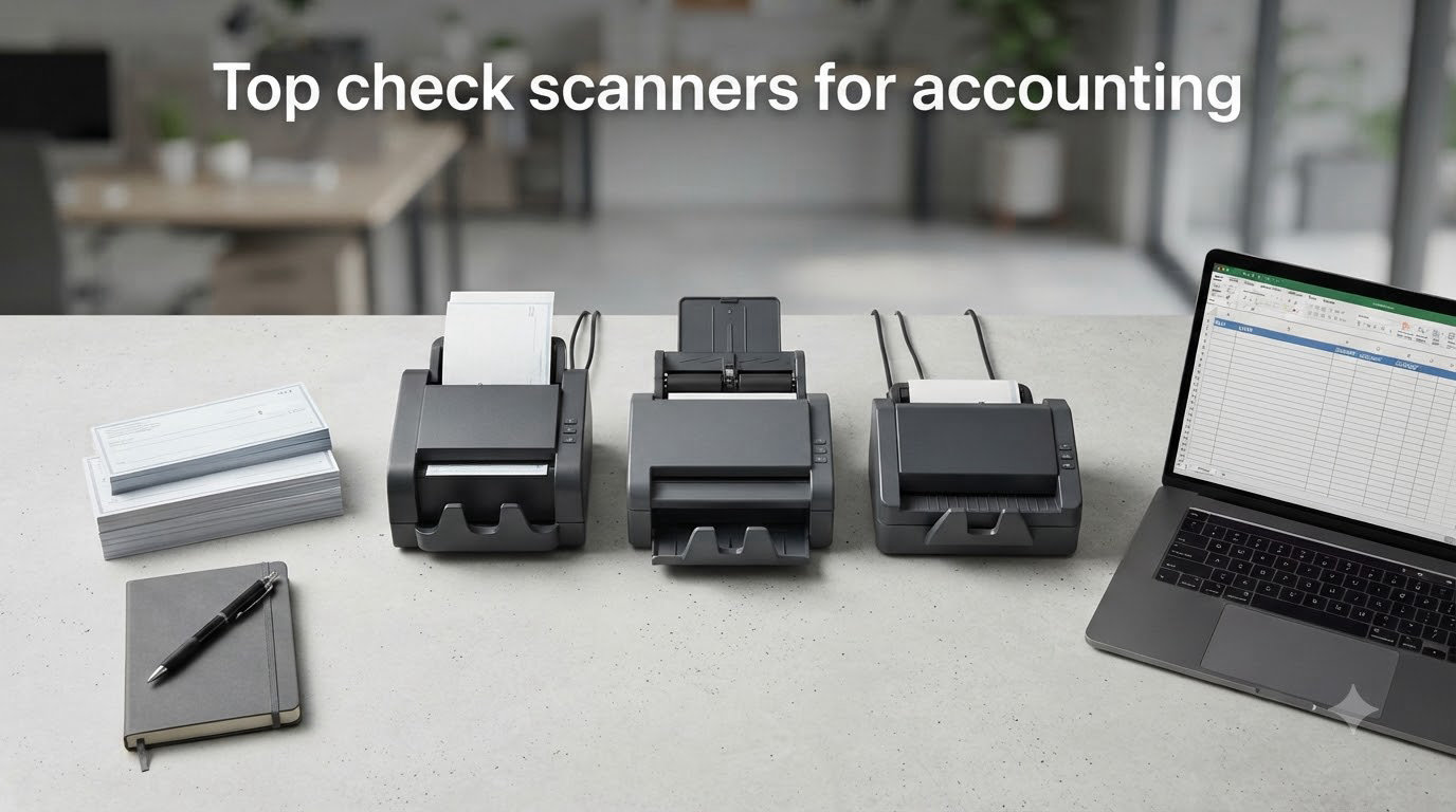 Top check scanners for accounting