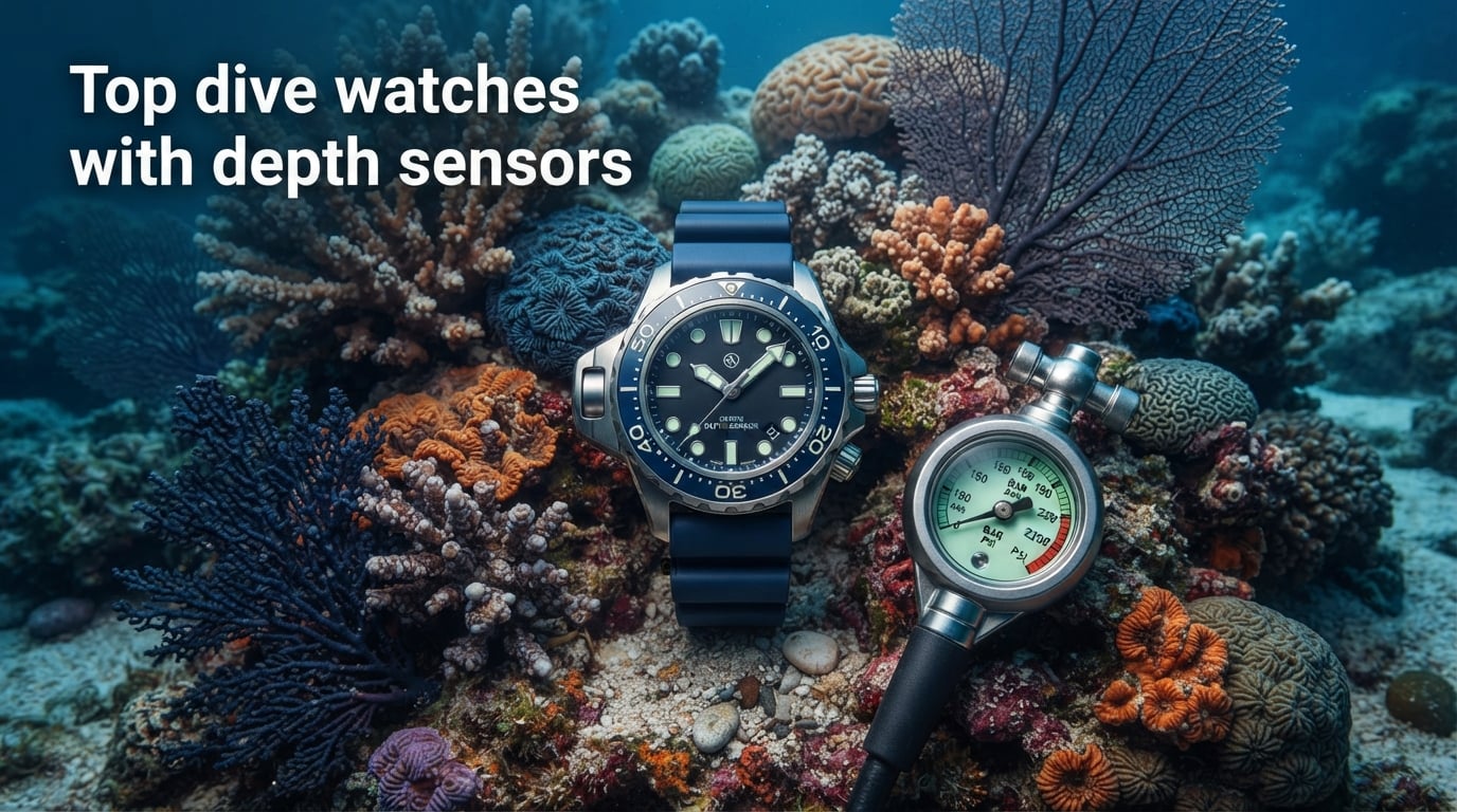Top dive watches with depth sensors