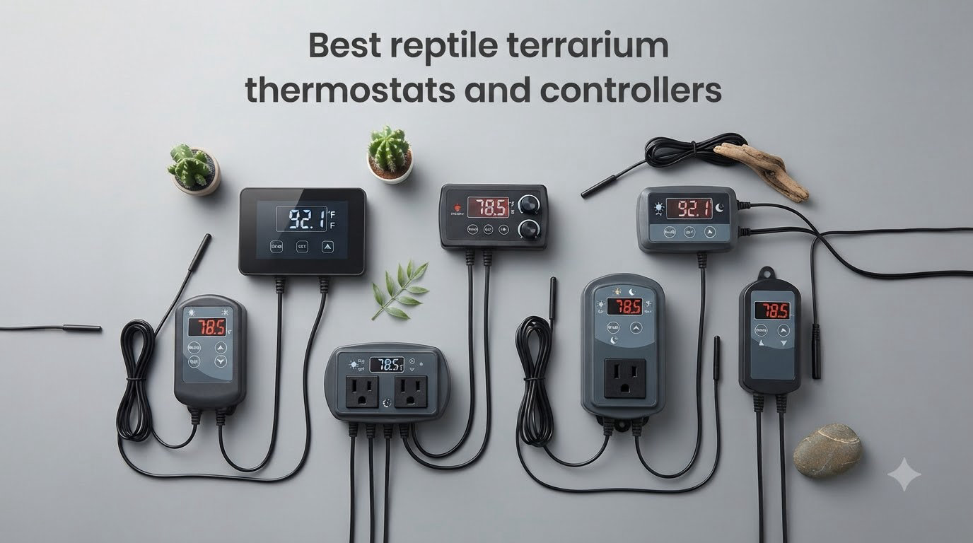 Best reptile terrarium thermostats and controllers