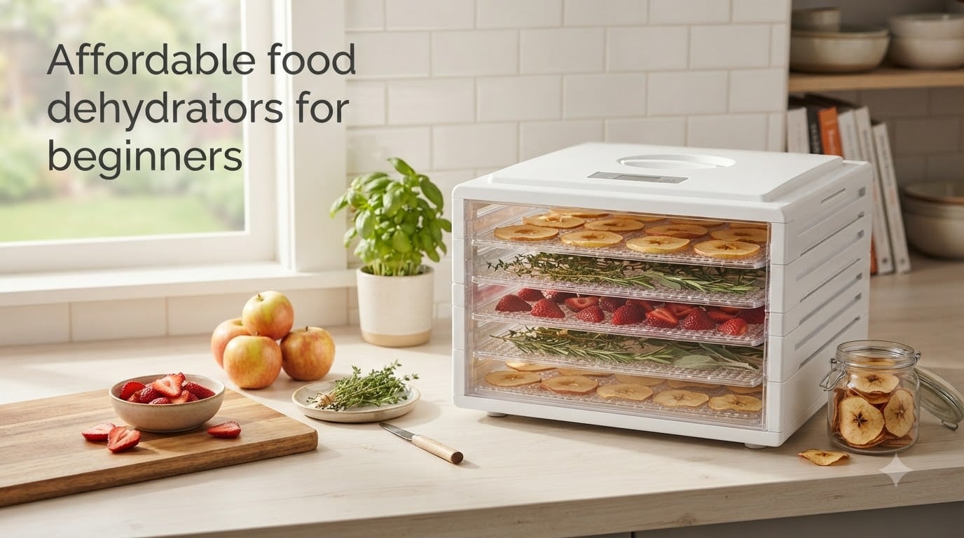 Affordable food dehydrators for beginners