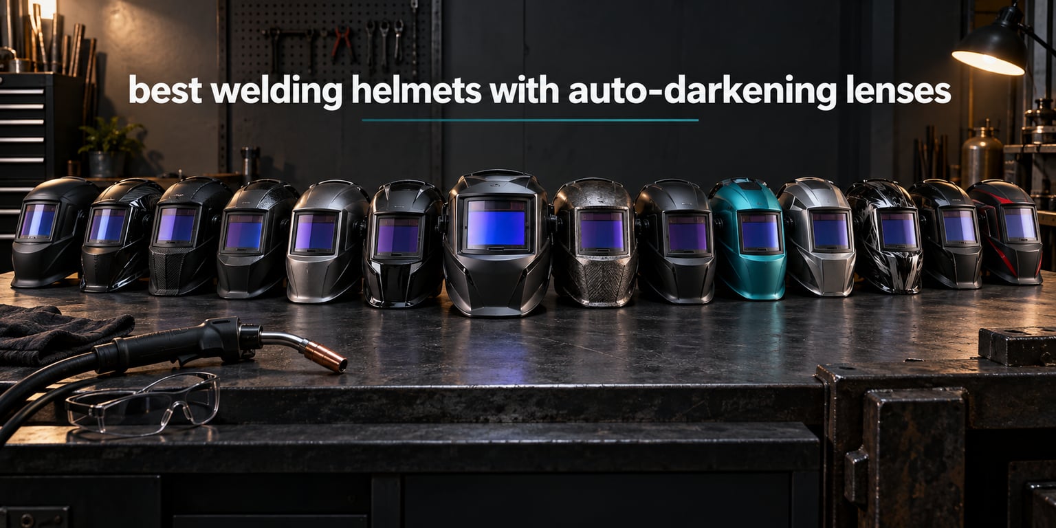 best welding helmets with auto-darkening lenses