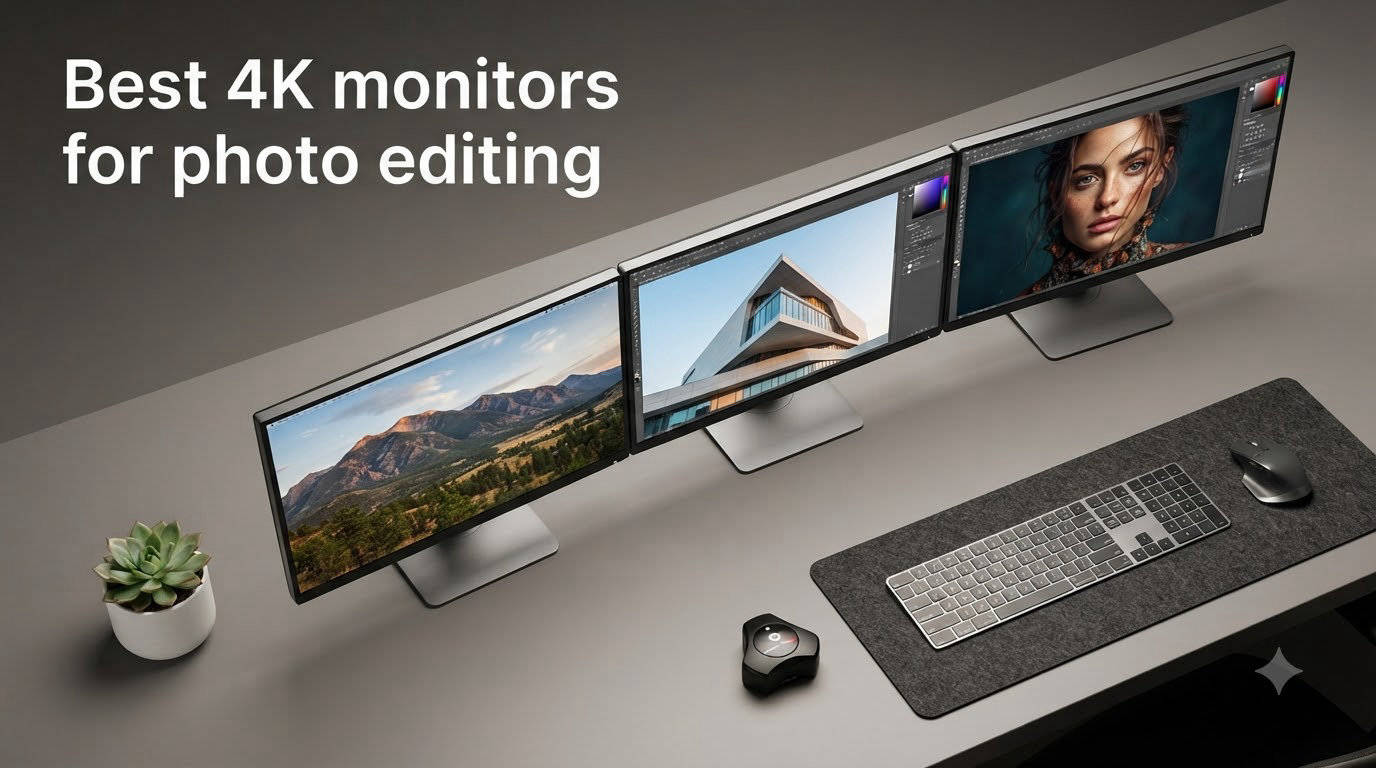 Best 4K monitors for photo editing