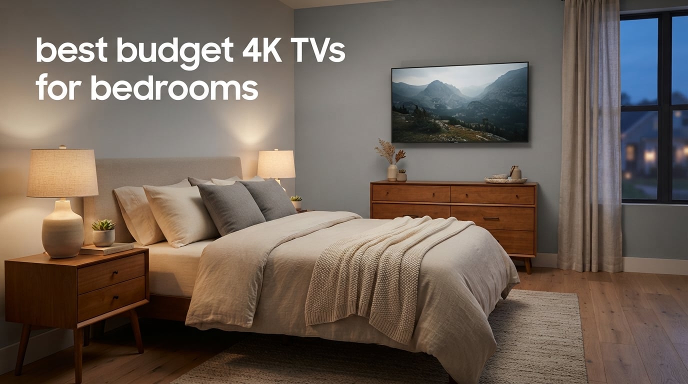 best budget 4K TVs for bedrooms