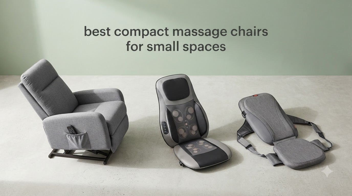 best compact massage chairs for small spaces