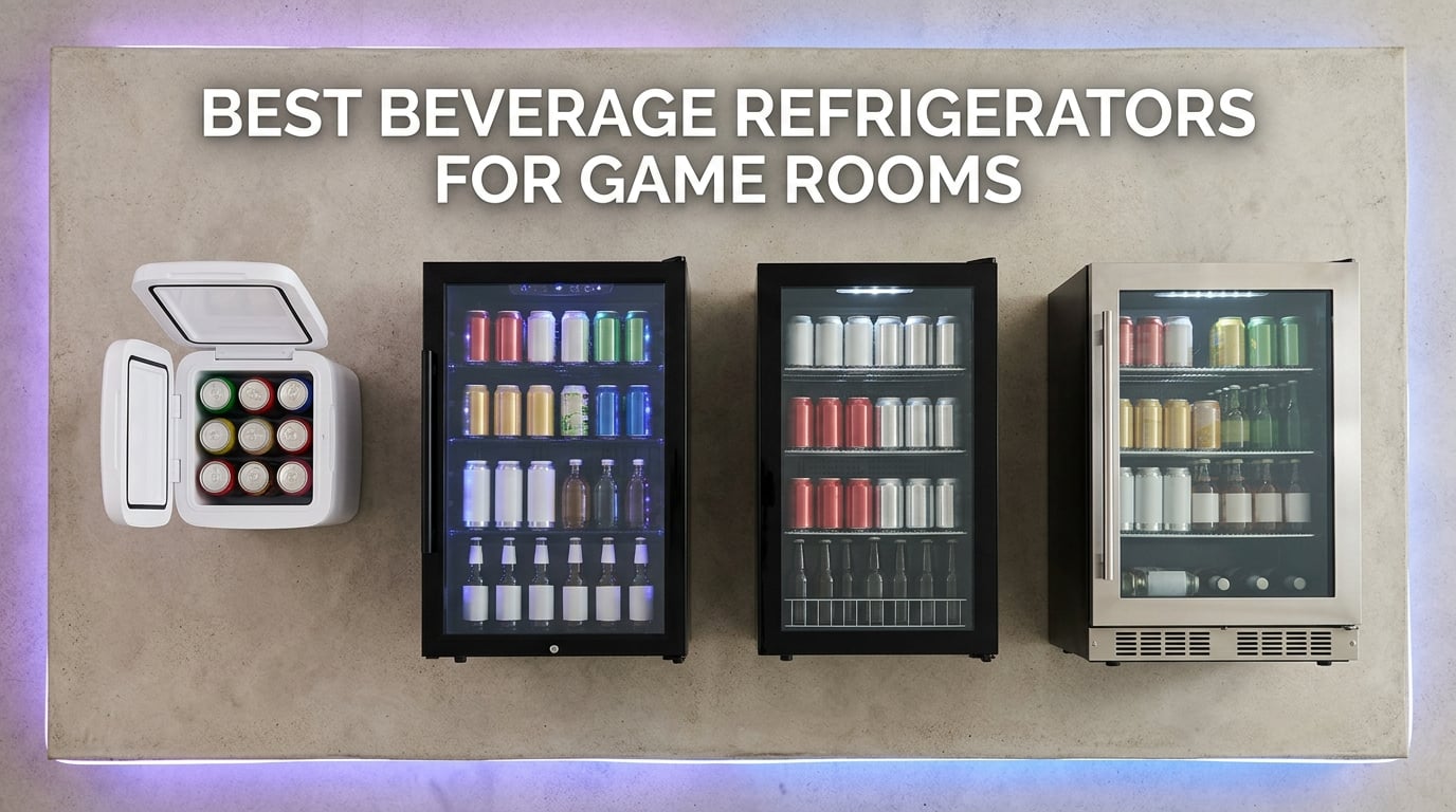 best beverage refrigerators for game rooms