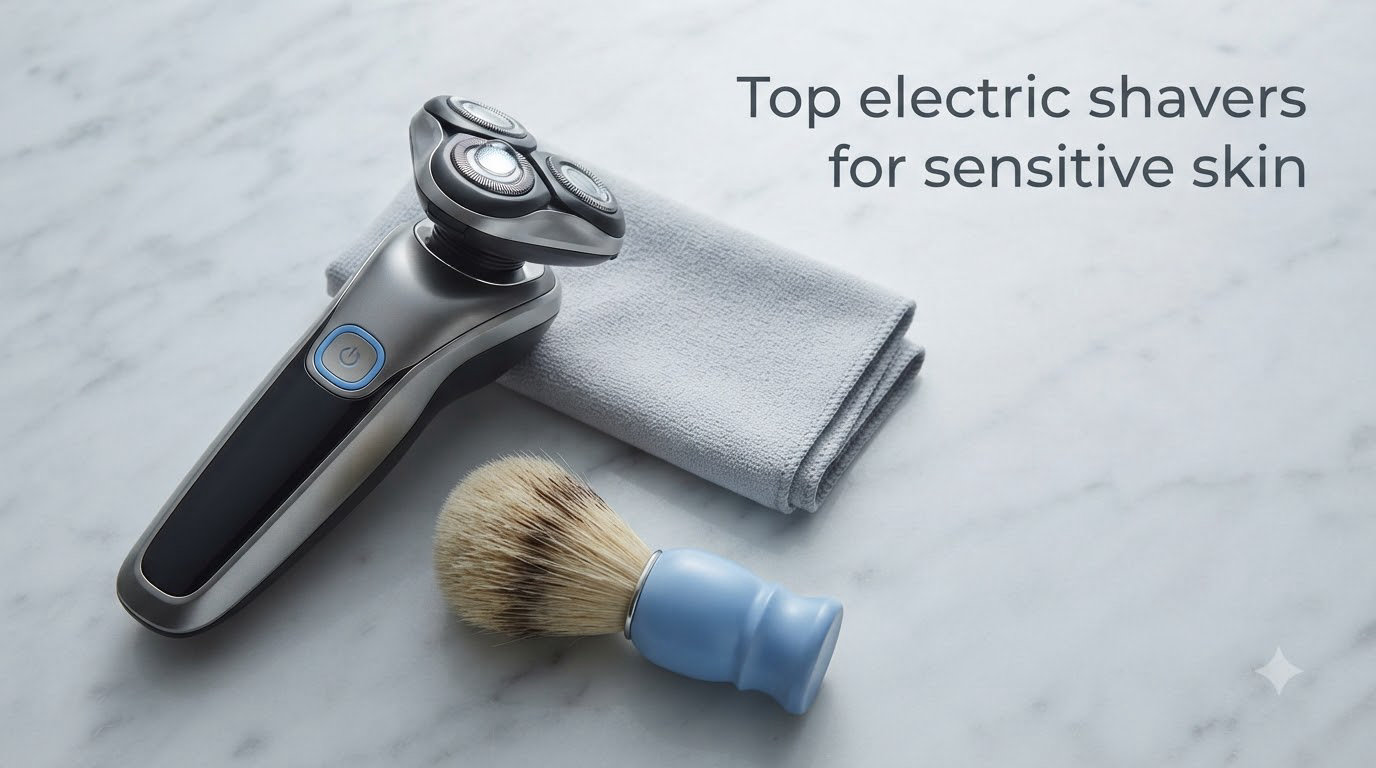 Top electric shavers for sensitive skin