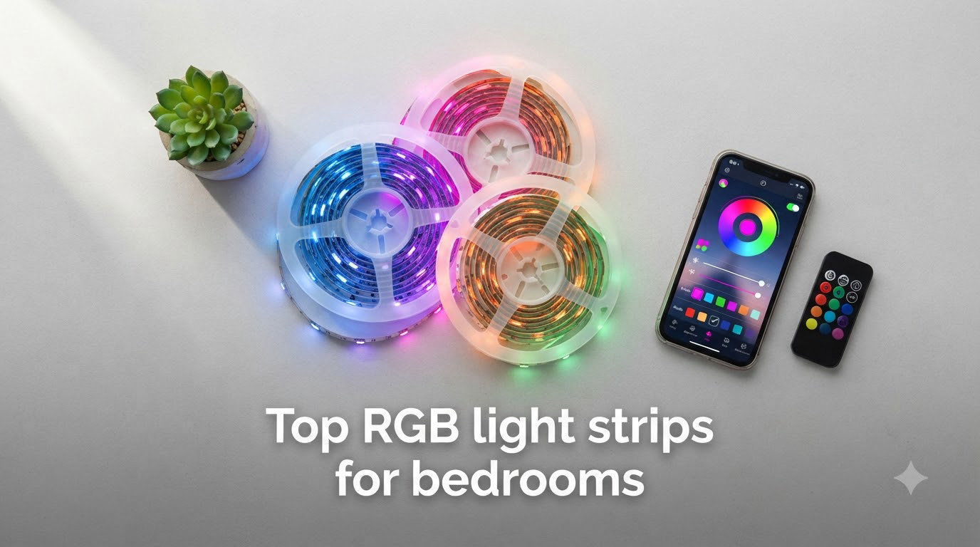 Top RGB light strips for bedrooms