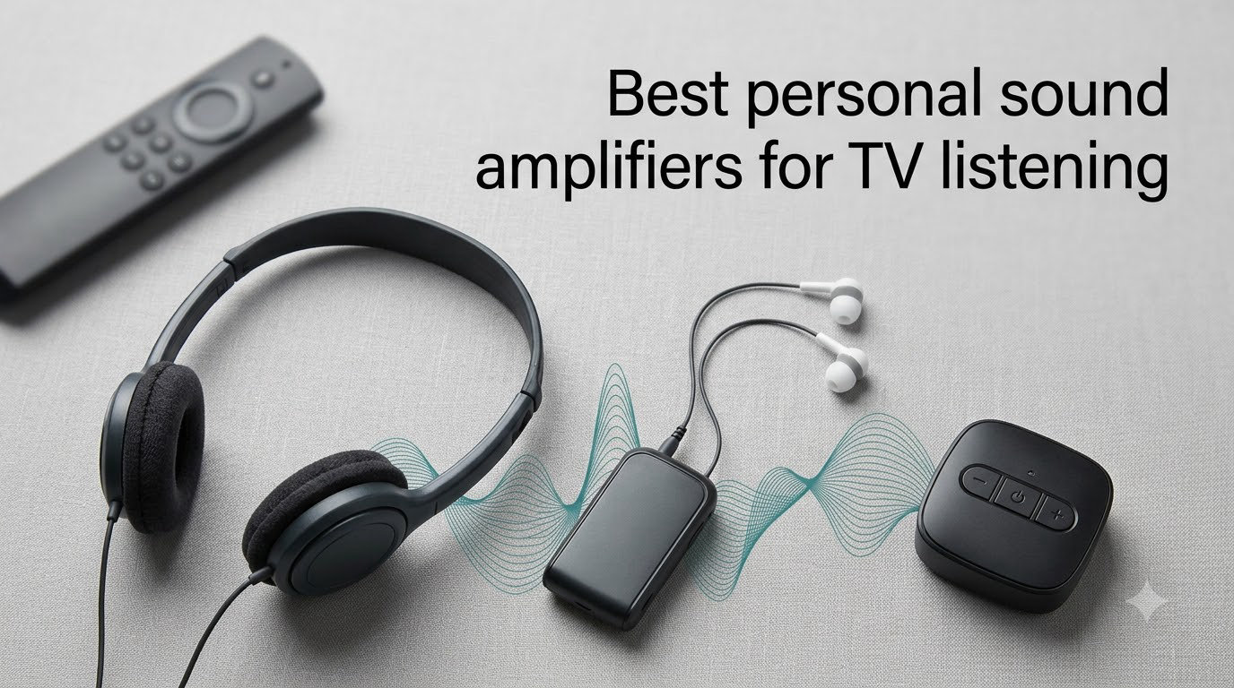 Best personal sound amplifiers for TV listening