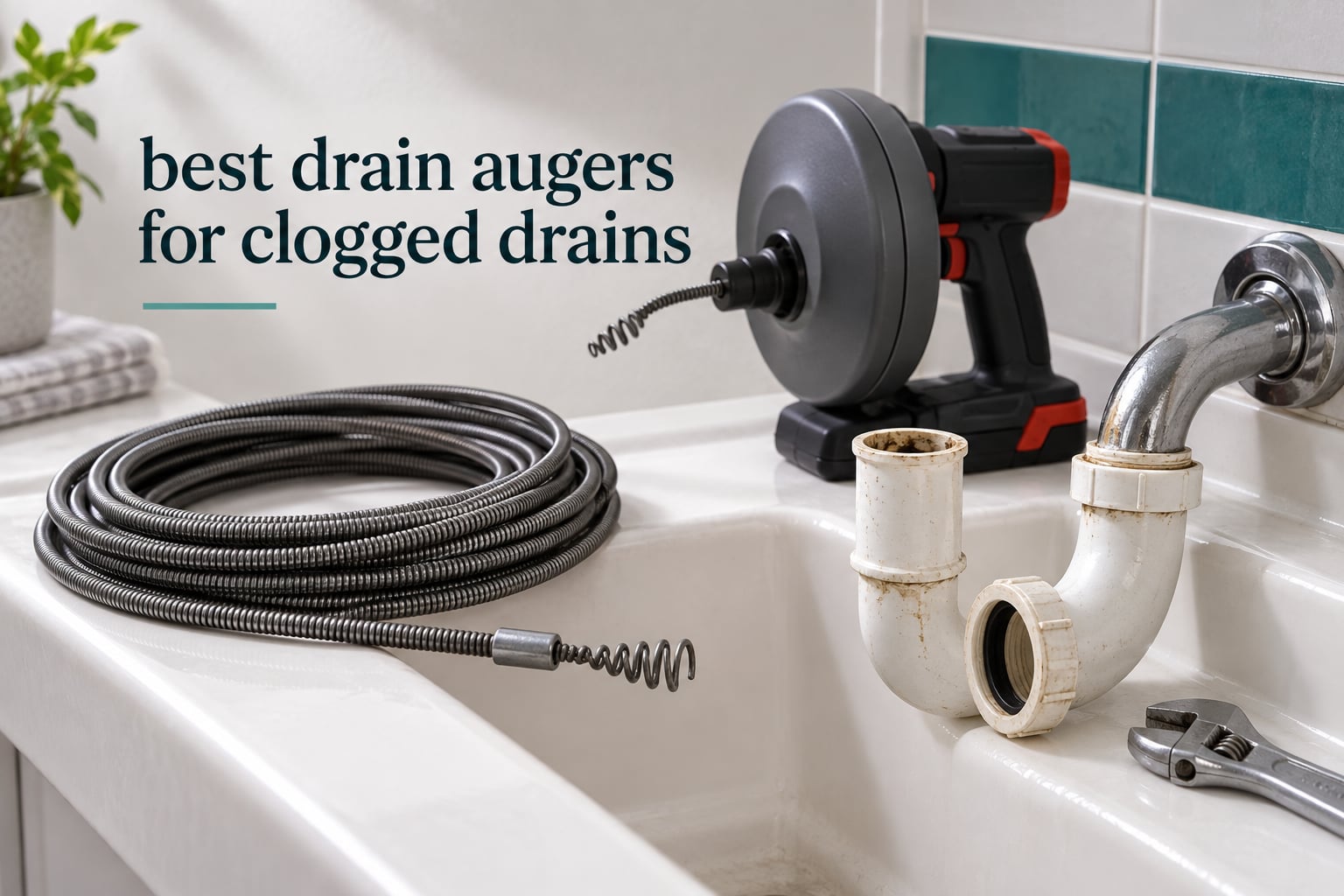 best drain augers for clogged drains