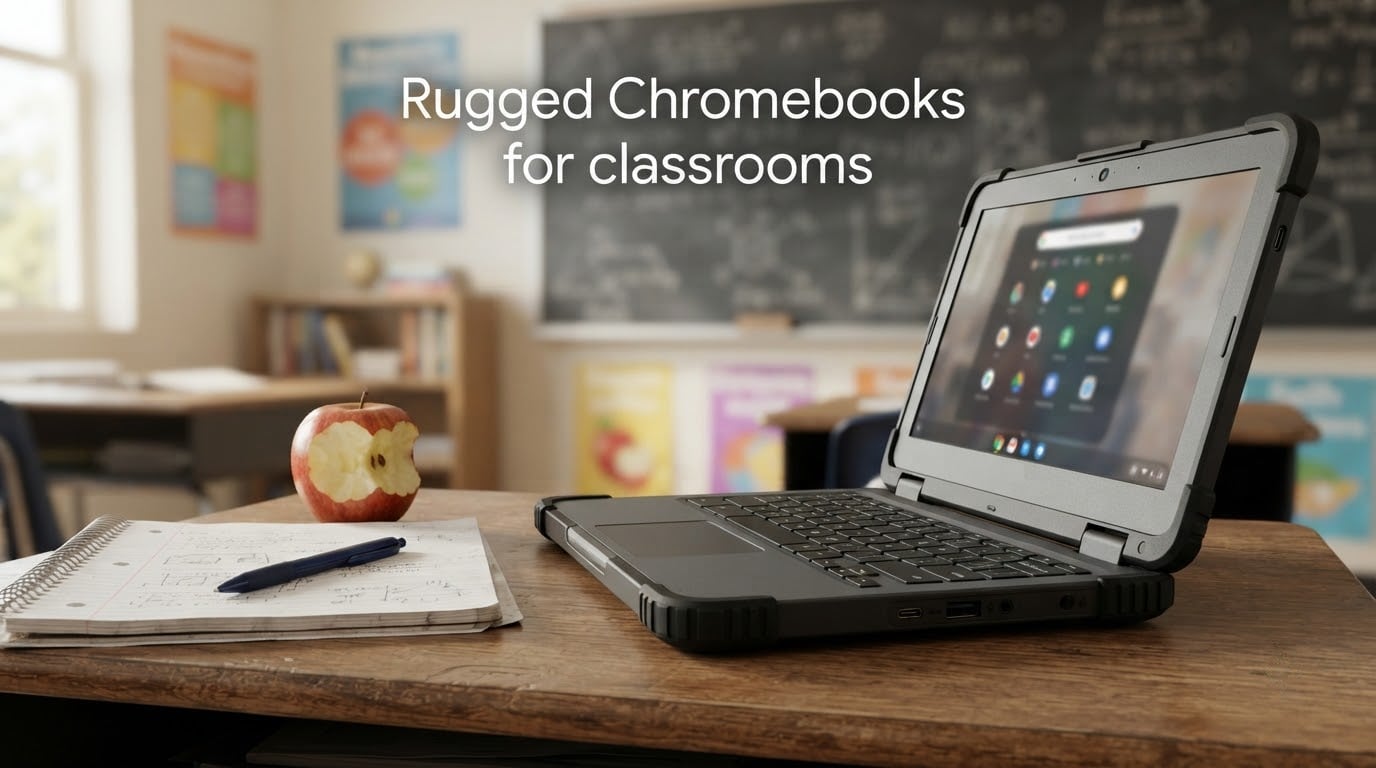 Rugged Chromebooks for classrooms