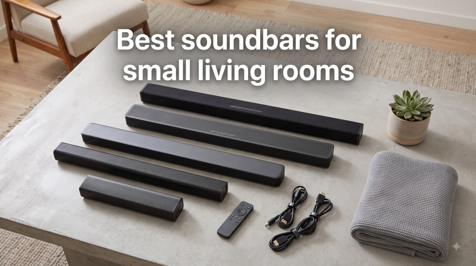 Best soundbars for small living rooms