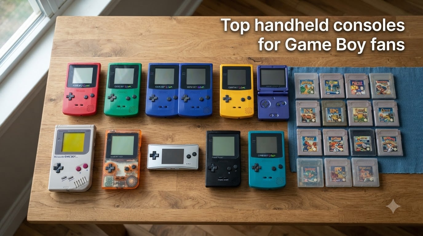 Top handheld consoles for Game Boy fans