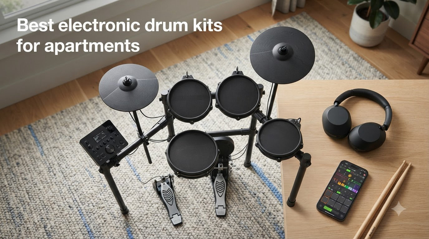 Best electronic drum kits for apartments
