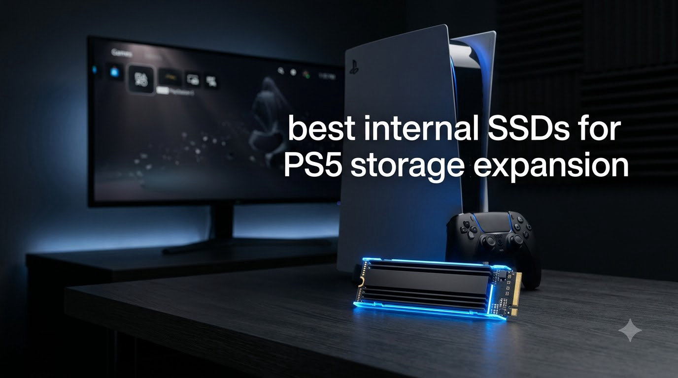 best internal SSDs for PS5 storage expansion