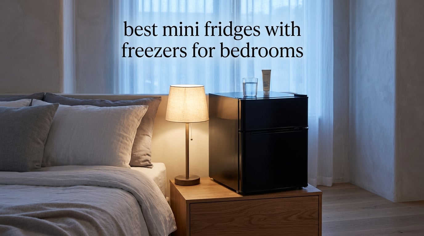 best mini fridges with freezers for bedrooms