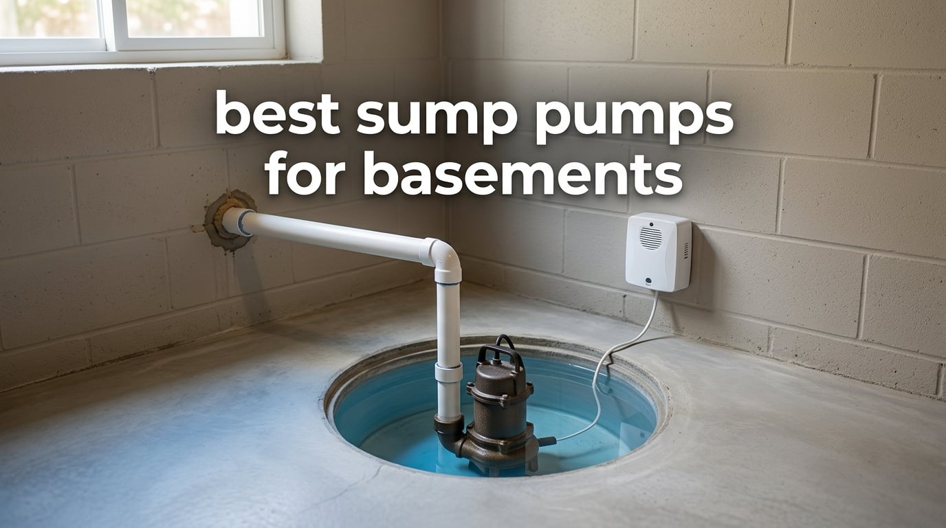 best sump pumps for basements