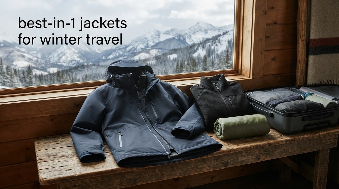 best 3-in-1 jackets for winter travel