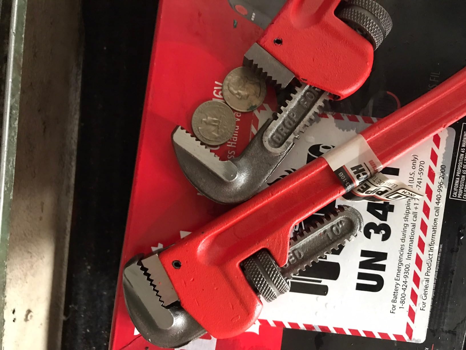 Performance Tool W1133-18B 18 in. Red Drop-Forged Steel Pipe Wrench customer photo 2