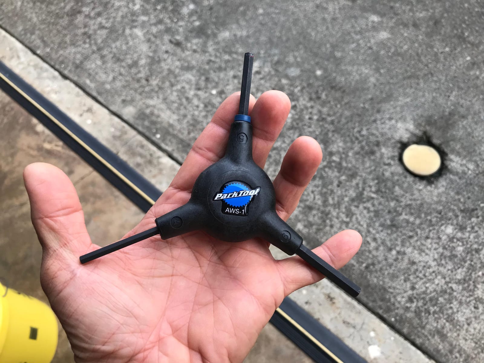 Park Tool AWS-1 3-Way Hex Wrench (4mm, 5mm, and 6mm) customer photo 1