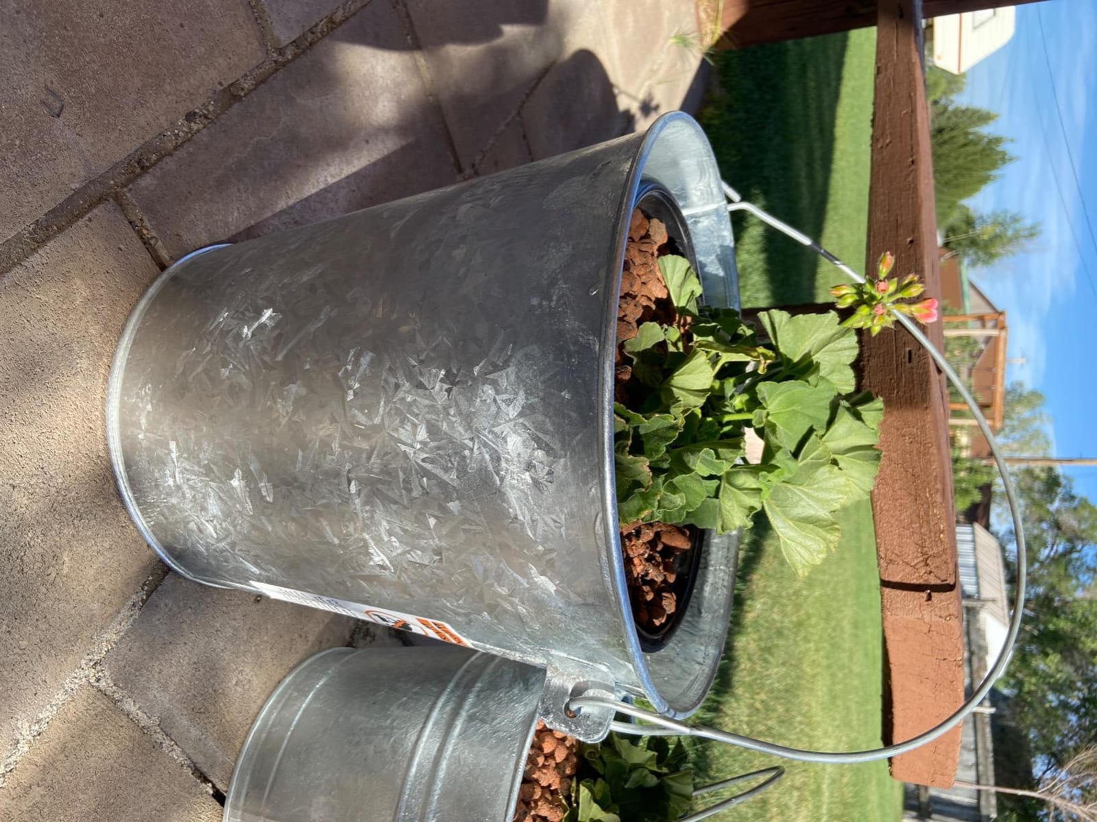 Behrens Hot-Dipped Galvanized Steel Utility Pail 4-1/4 Gallon customer photo 2