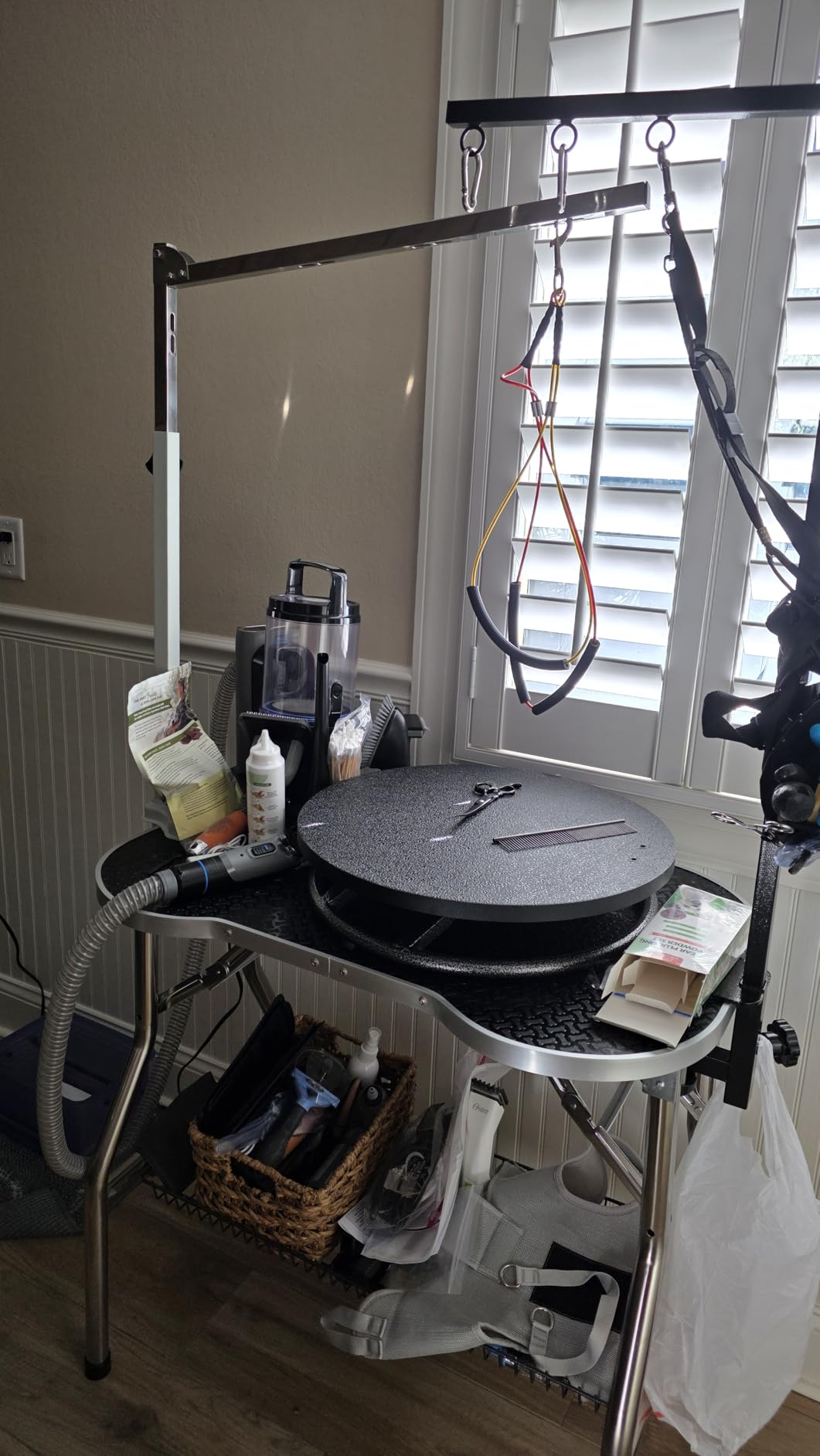 Master Equipment Pet Grooming Table for Pets,Blue customer photo 2
