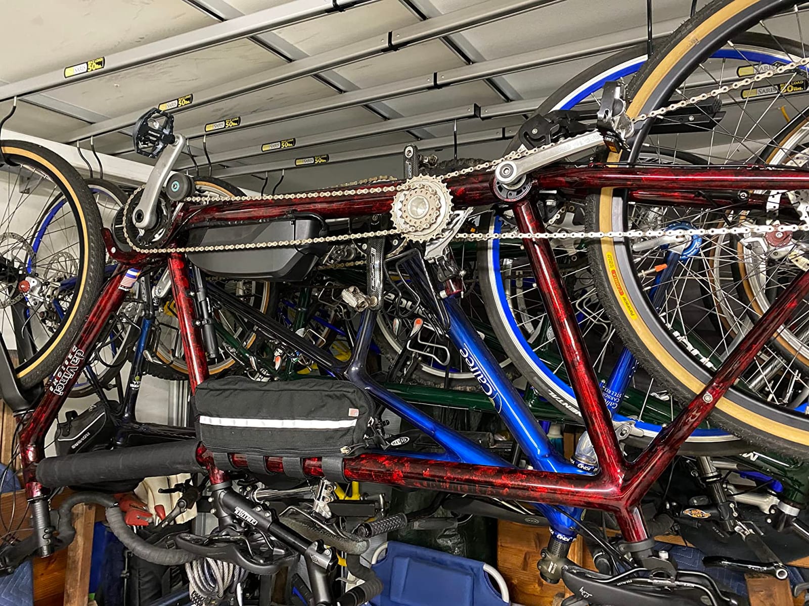 Saris Bike Storage, Cycle Glide Home Bicycle Parking, Ceiling Rack and Add-on-Kit customer photo 2