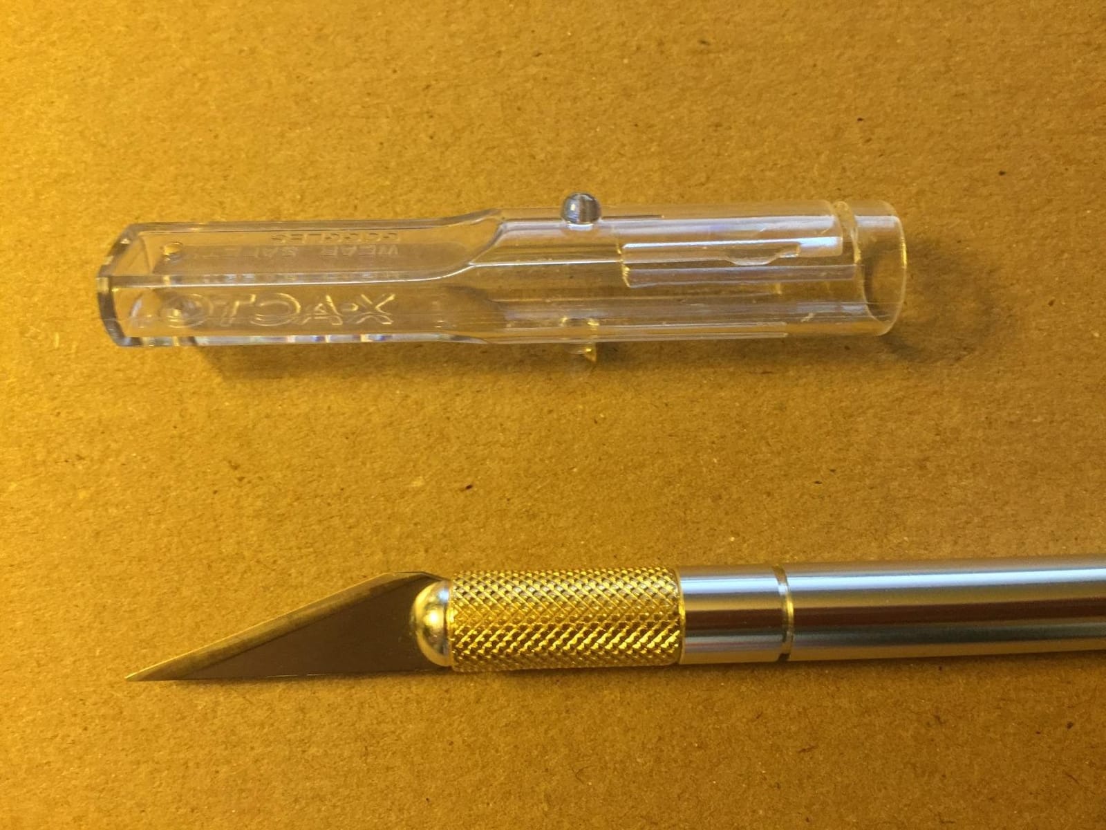 X-ACTO #1 Z-Series Precision Utility Knife, Metal, Silver, Aluminum Handle, Includes Safety Cap - For Precise, Fine Cuts customer photo 1