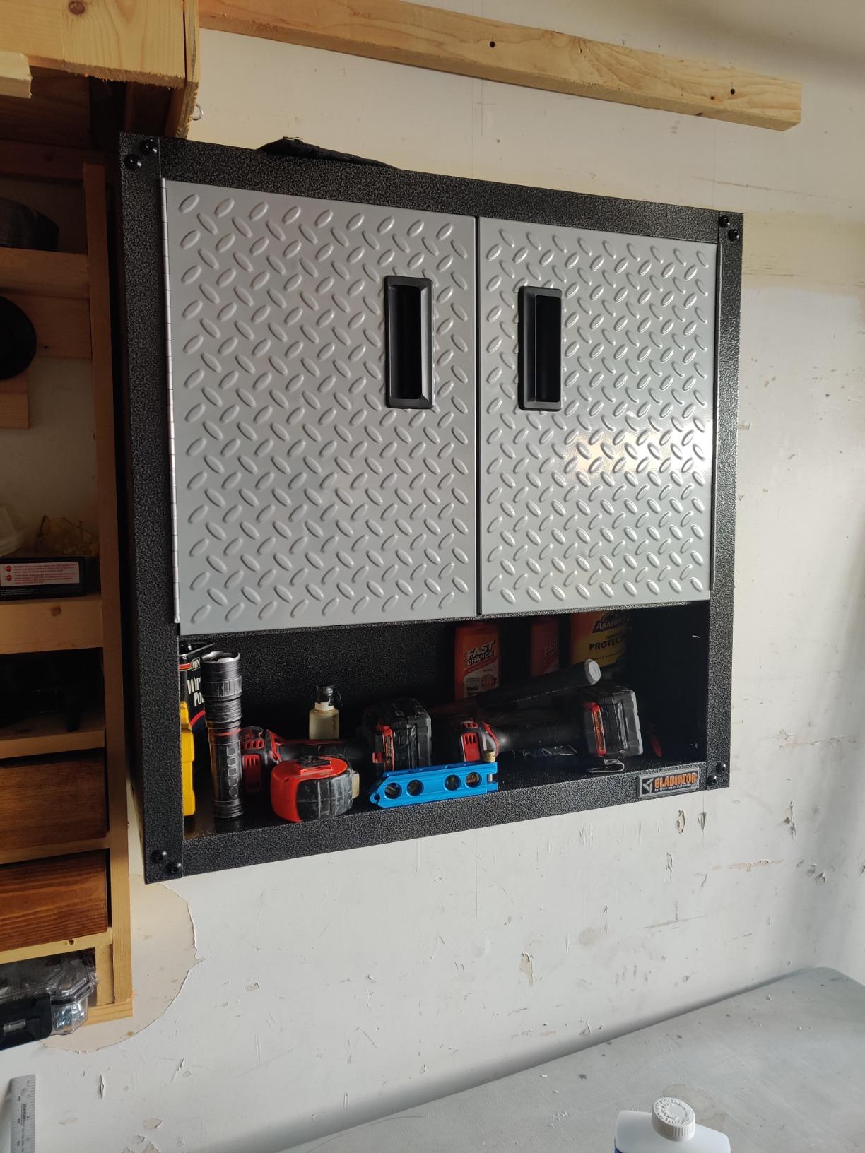 Gladiator Ready-to-Assemble 3/4 Door Wall Gearbox, GAWG28KD customer photo 1
