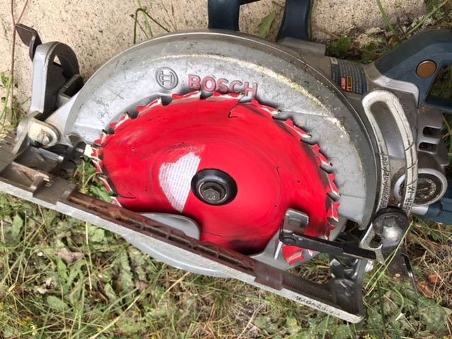 Bosch 7-1/4-Inch Worm Drive Circular Saw CSW41, Blue customer photo 2
