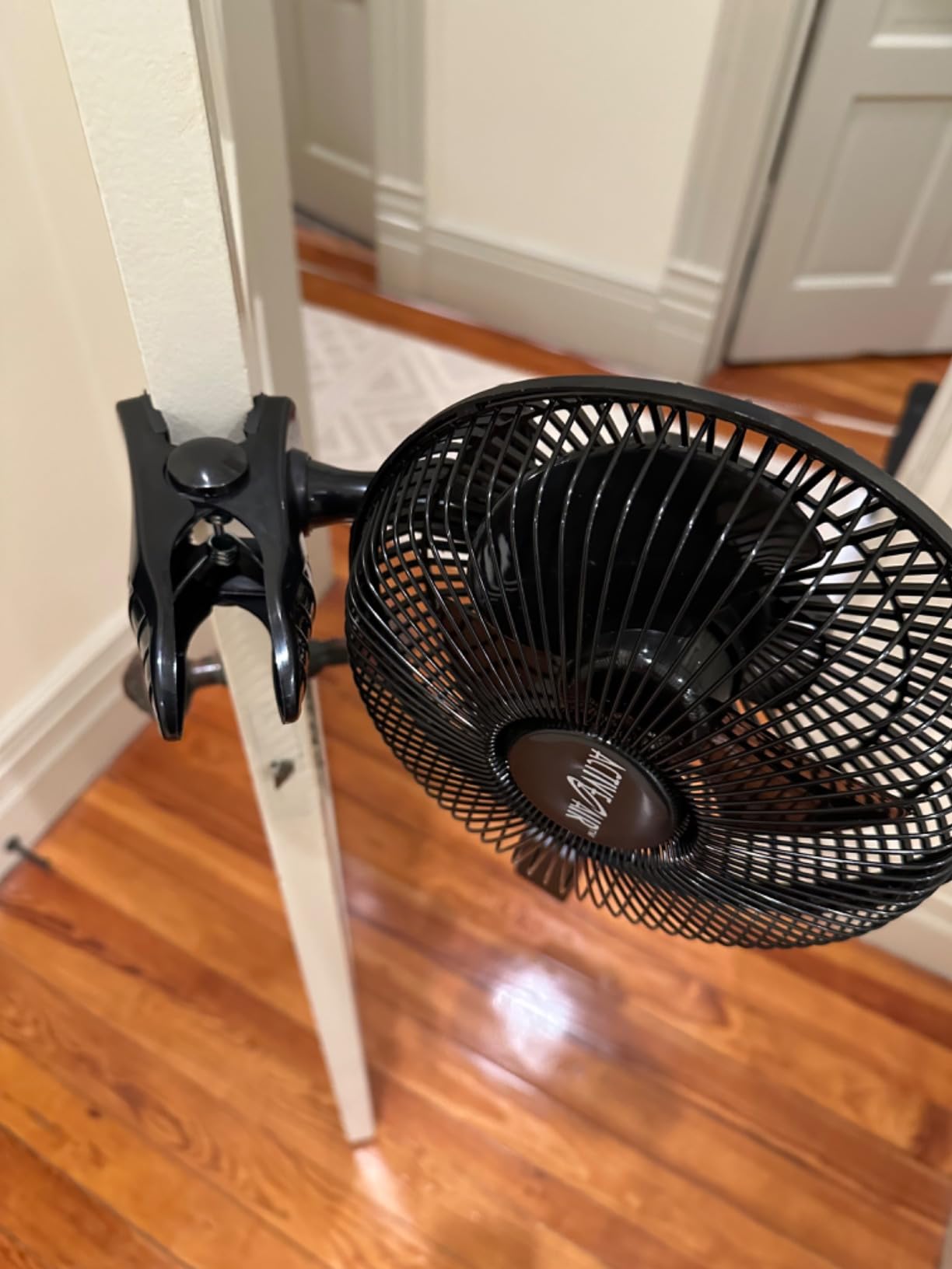Active Air 8 Inch Clip-On 360-Degree Hydroponic Grow Fan, 7.5 Watt, Black customer photo 2