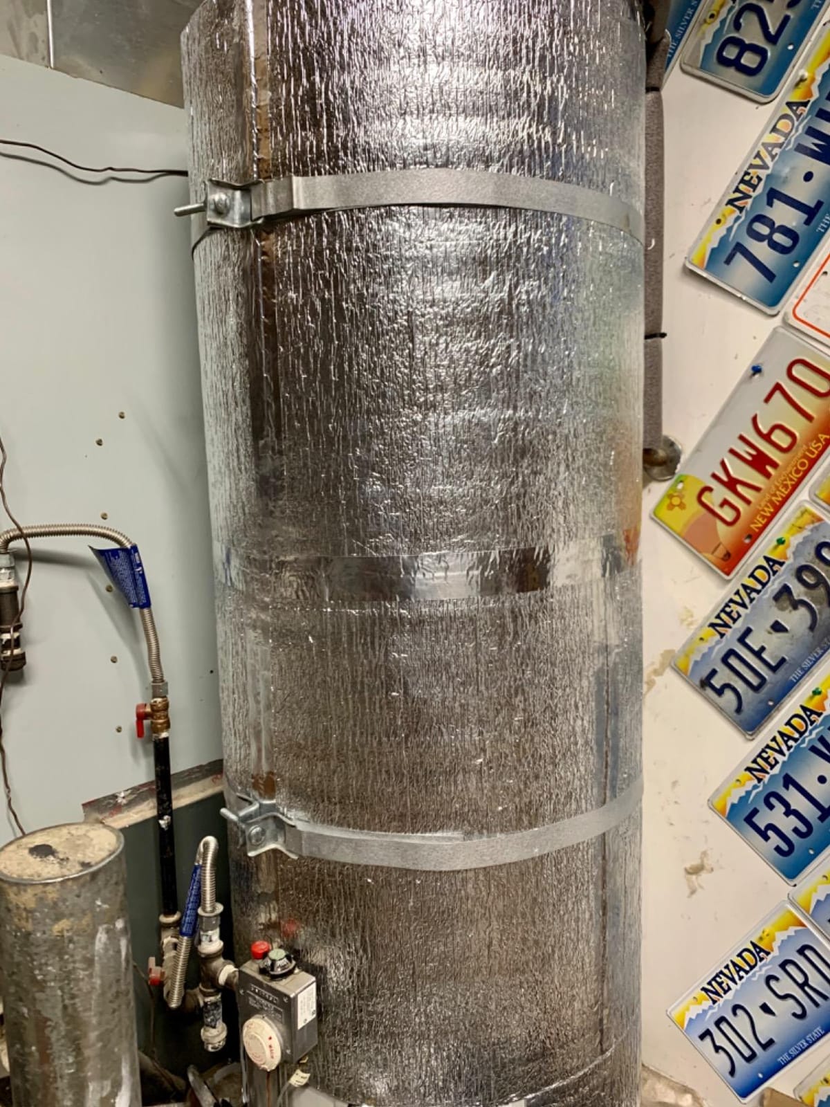 Water Heater Blanket Insulation System, Energy Star Certified, R value-7.1 customer photo 1