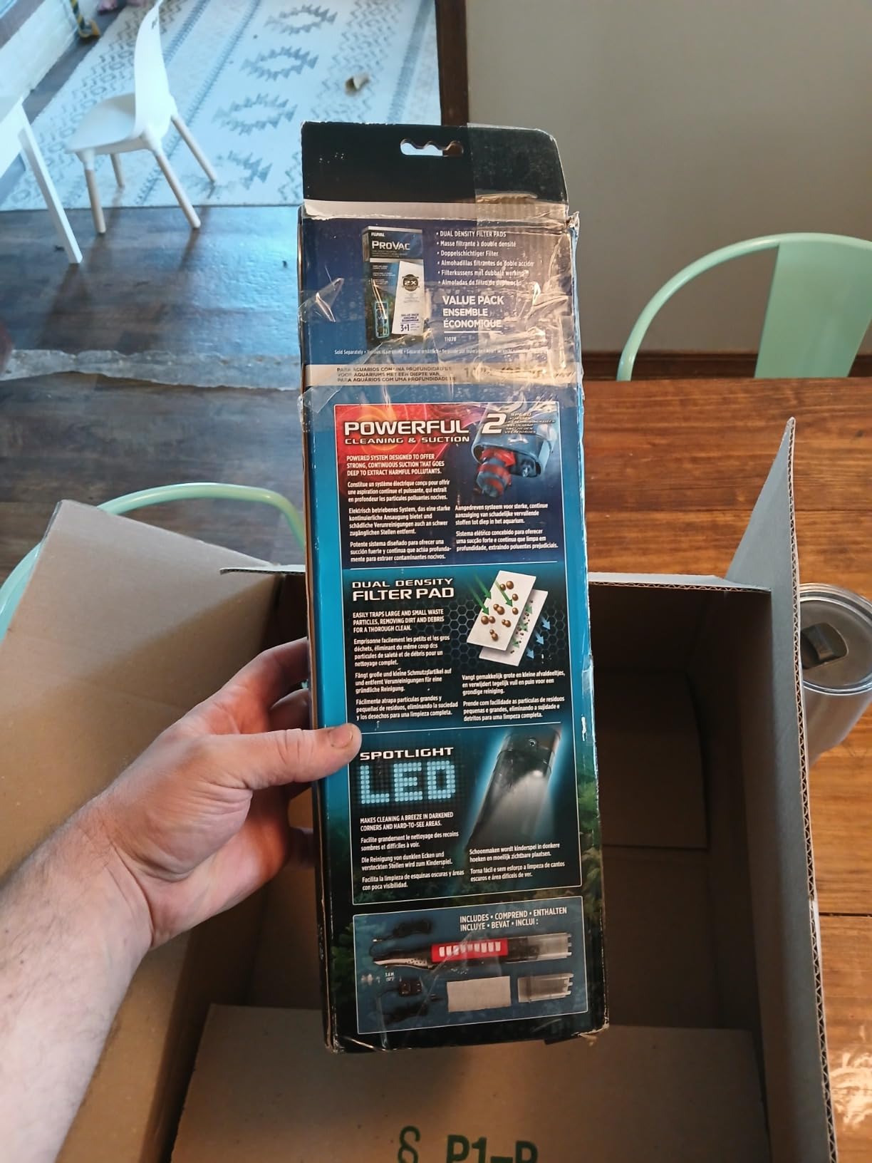 Fluval 11077 ProVac Powered Aquarium Gravel Cleaner customer photo 1