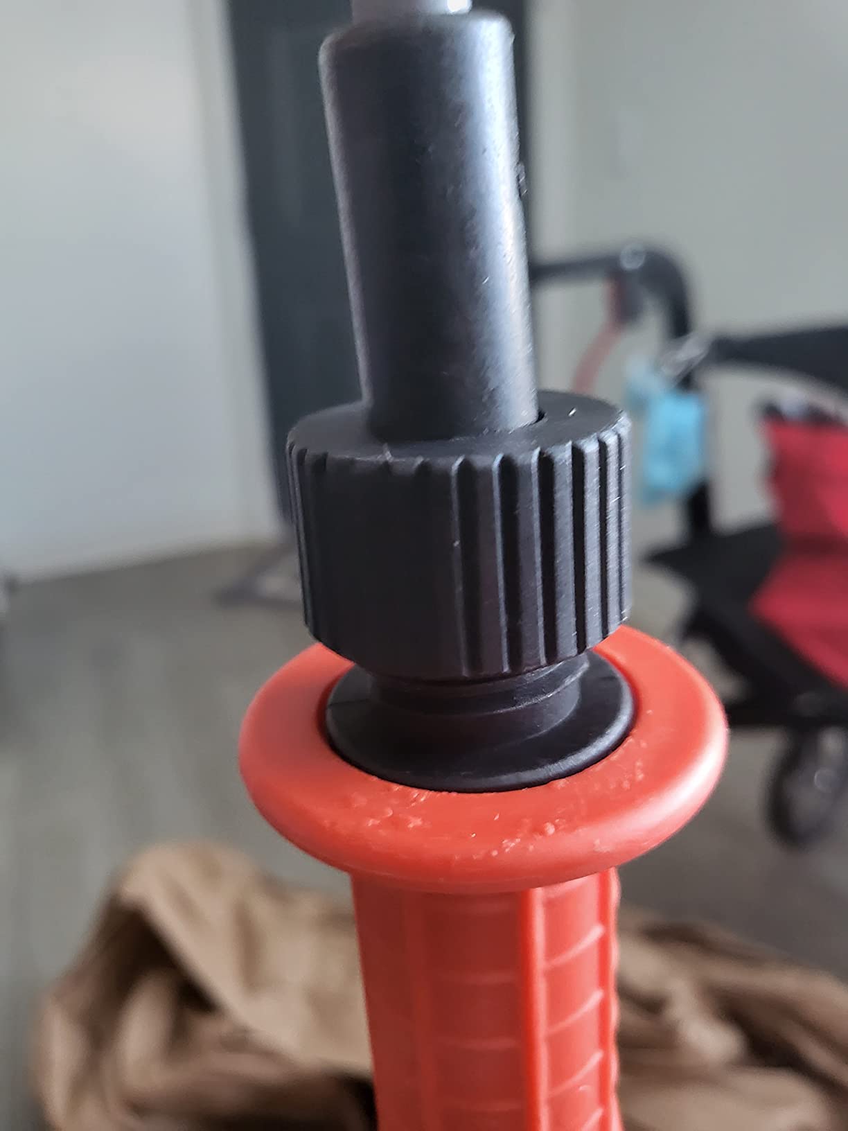 Closet Auger, 6 ft Cable Lg, 1/2 in Cable Dia, Power Drill Compatible, Bulb Head, Manual Cable Feed - 1 Each customer photo 2
